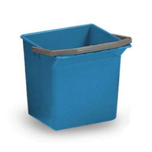 Seau pour chariot 6L bleu