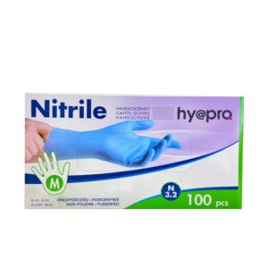 Gants Nitrile non poudré M