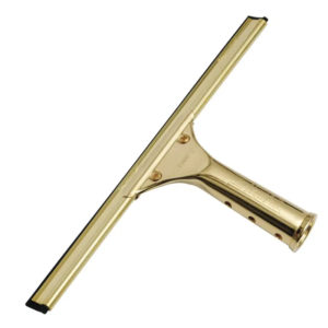 Raclette vitre professionnelle en laiton 45 cm