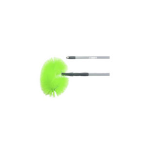 Brosse nylon demi lune manche 2x60 cm