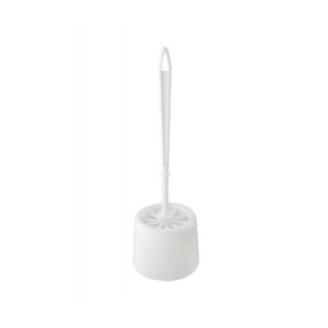 Witte pvc-toiletbekleding