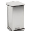 Poubelle inox 45L