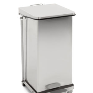 Poubelle inox 45L