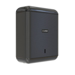 Distributeur de serviettes en papier ABS ECO LUXE noir