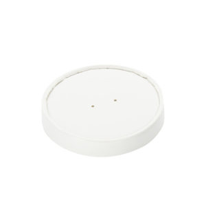 Couvercles Bols à Soupes 16 OZ blanc