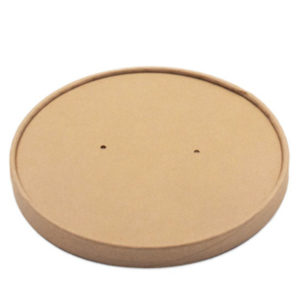 Couvercles Bols à Soupes 32 OZ brun