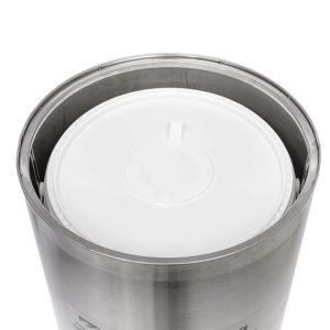 Distributeur et Poubelle Tout en Un Dreumex Acier Inoxydable Pour les 800 lingettes IIIII