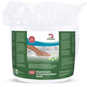 Dreumex Disinfectant and Cleaning wipes 2x800 wipes refill