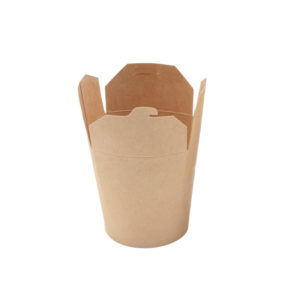 Pots à Pâtes Carton Kraft 750ml 26oz