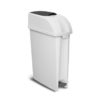 POUBELLE HYGIENE FEMININE 23 LITRES ABS BLANC